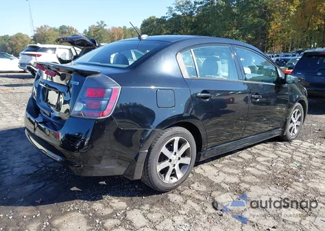 2012 Nissan Sentra 2.0 Sr from USA, damaged, VIN 3N1AB6AP9CL639386